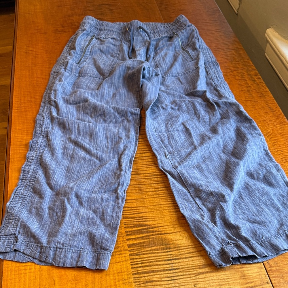 Athleta Blue Straight Leg Pants